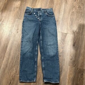 Agolde Women's Boyfriend Jeans in Blue
